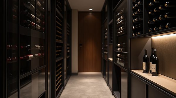 Plongée sensorielle dans l'univers d'une cave à vin moderne